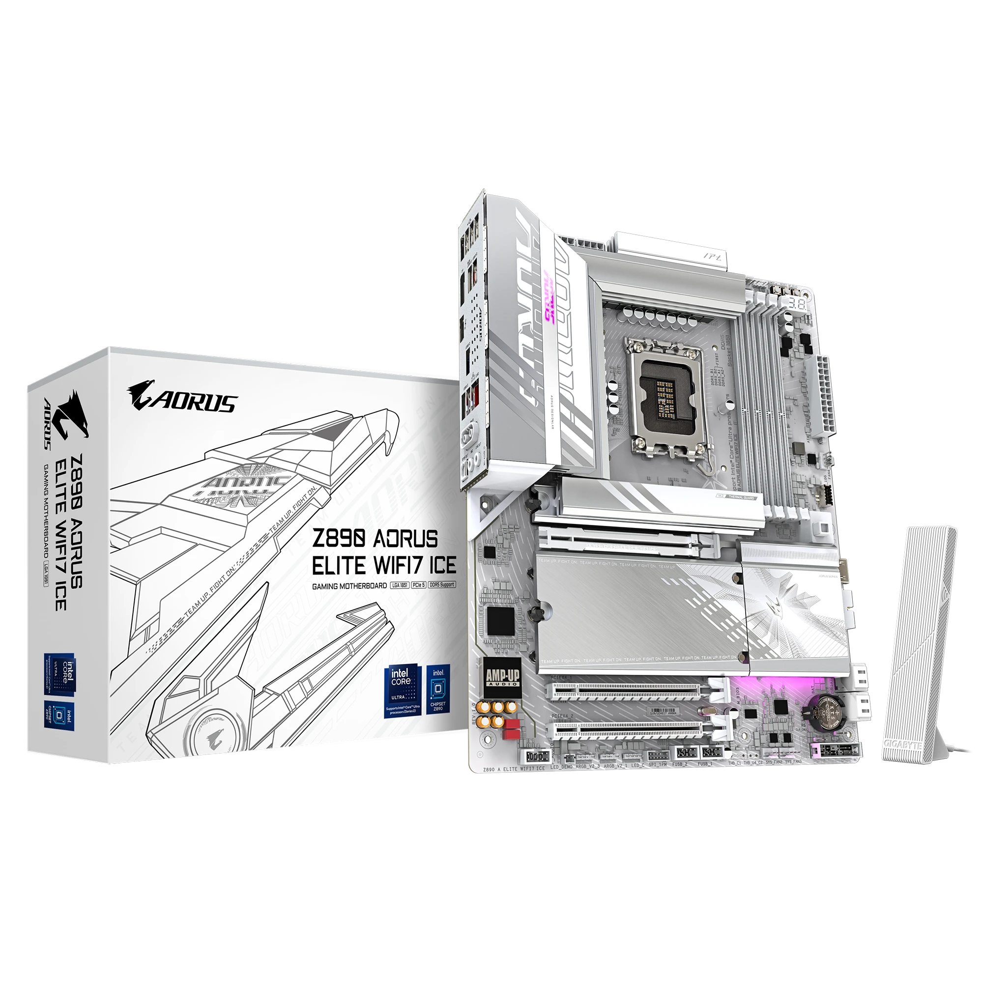 Gigabyte Motherboard Z890 Aorus Elite Wifi7 Ice 1