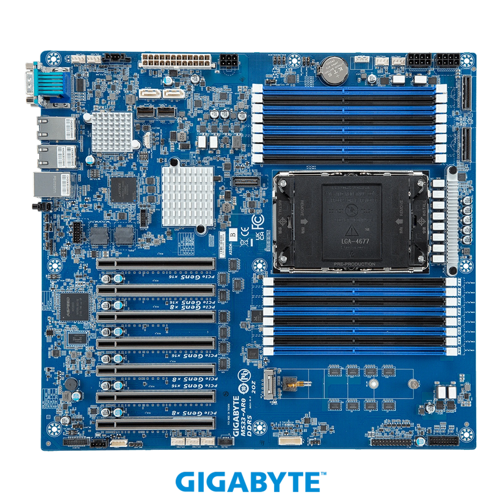 Gigabyte Server Motherboard Ms33 Ar0 2