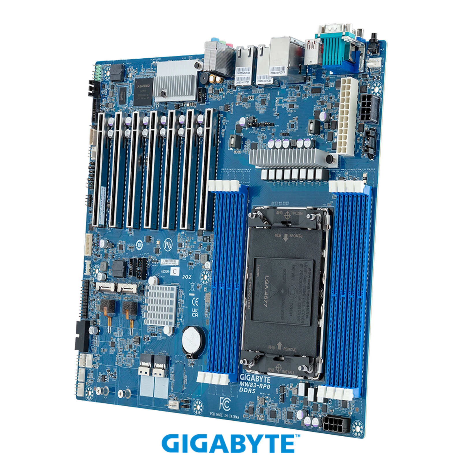 Gigabyte Server Motherboard Mw83 Rp0 1