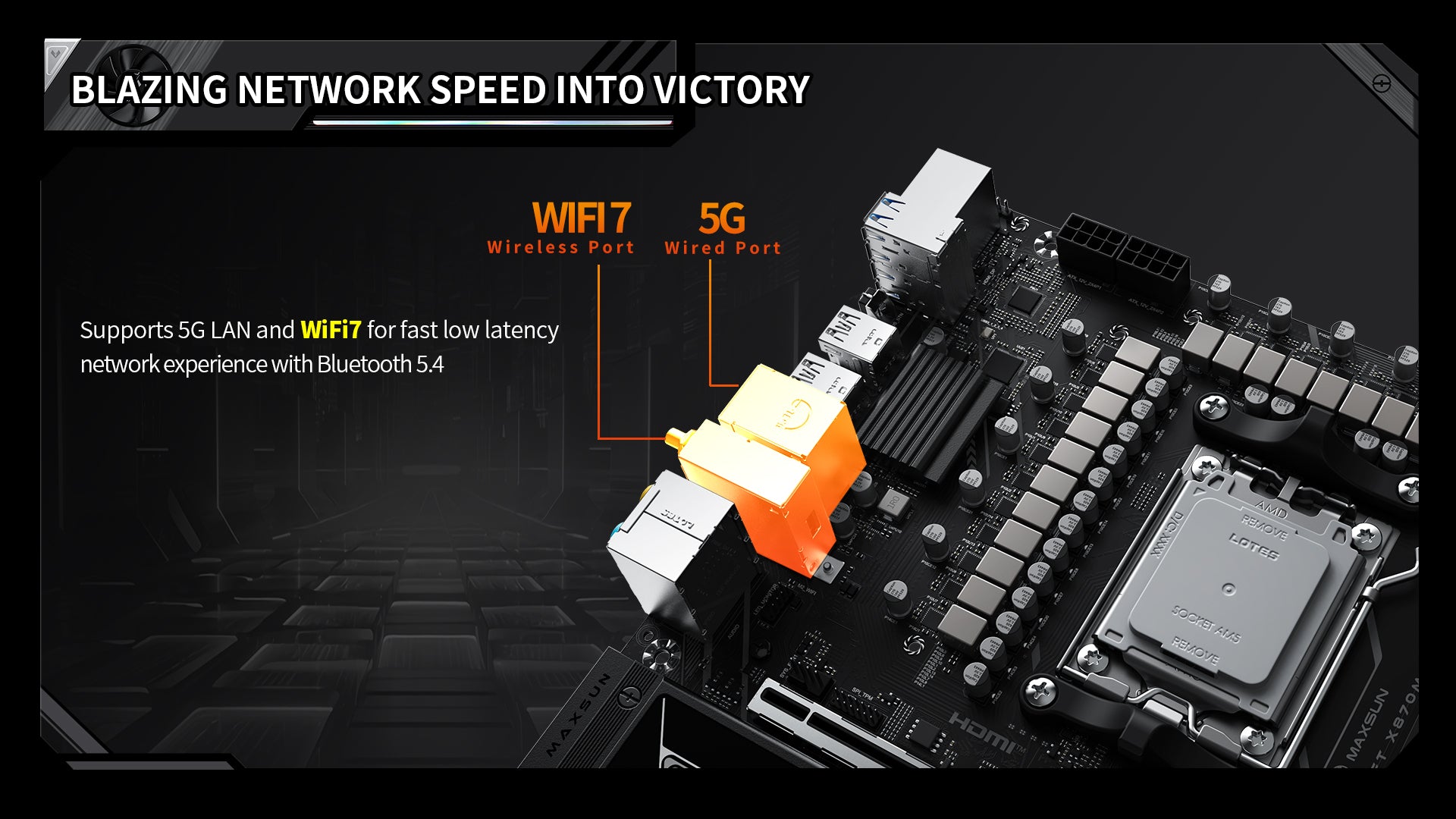Maxsun Ms Icraft X870m 10 Motherboard