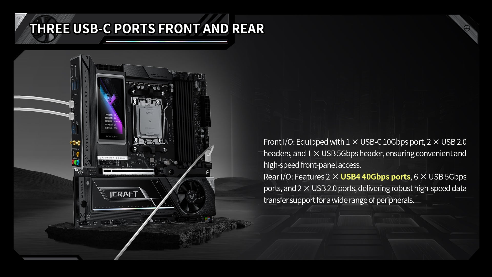 Maxsun Ms Icraft X870m 8 Motherboard