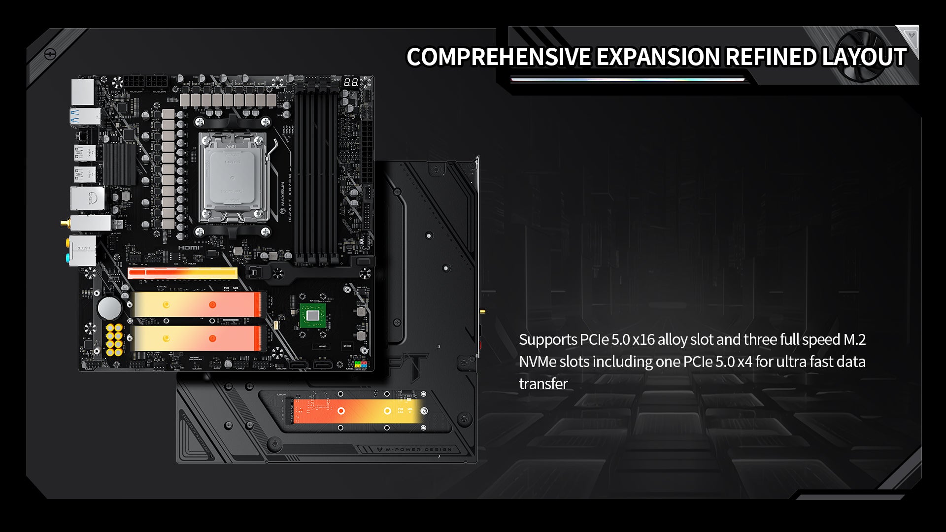 Maxsun Ms Icraft X870m 9 Motherboard