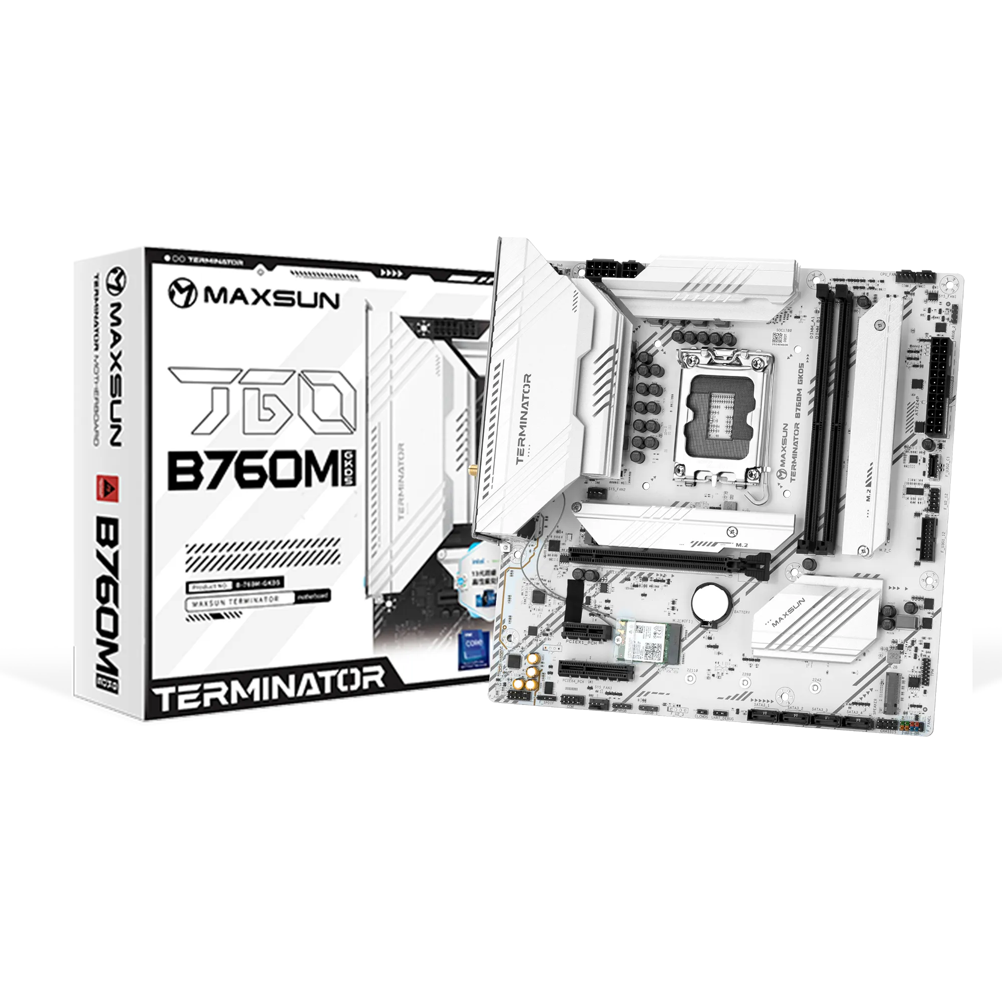 MAXSUN MS-Terminator B760M GKD5 ICE motherboard
