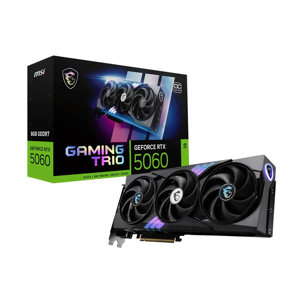 Msi Geforce Rtx 5060 8g Gaming Trio Oc 4