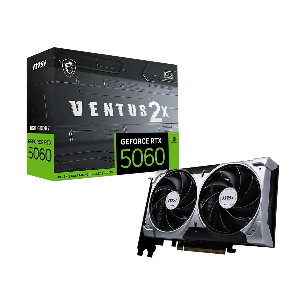 Msi Geforce Rtx 5060 8g Ventus 2x Oc 3