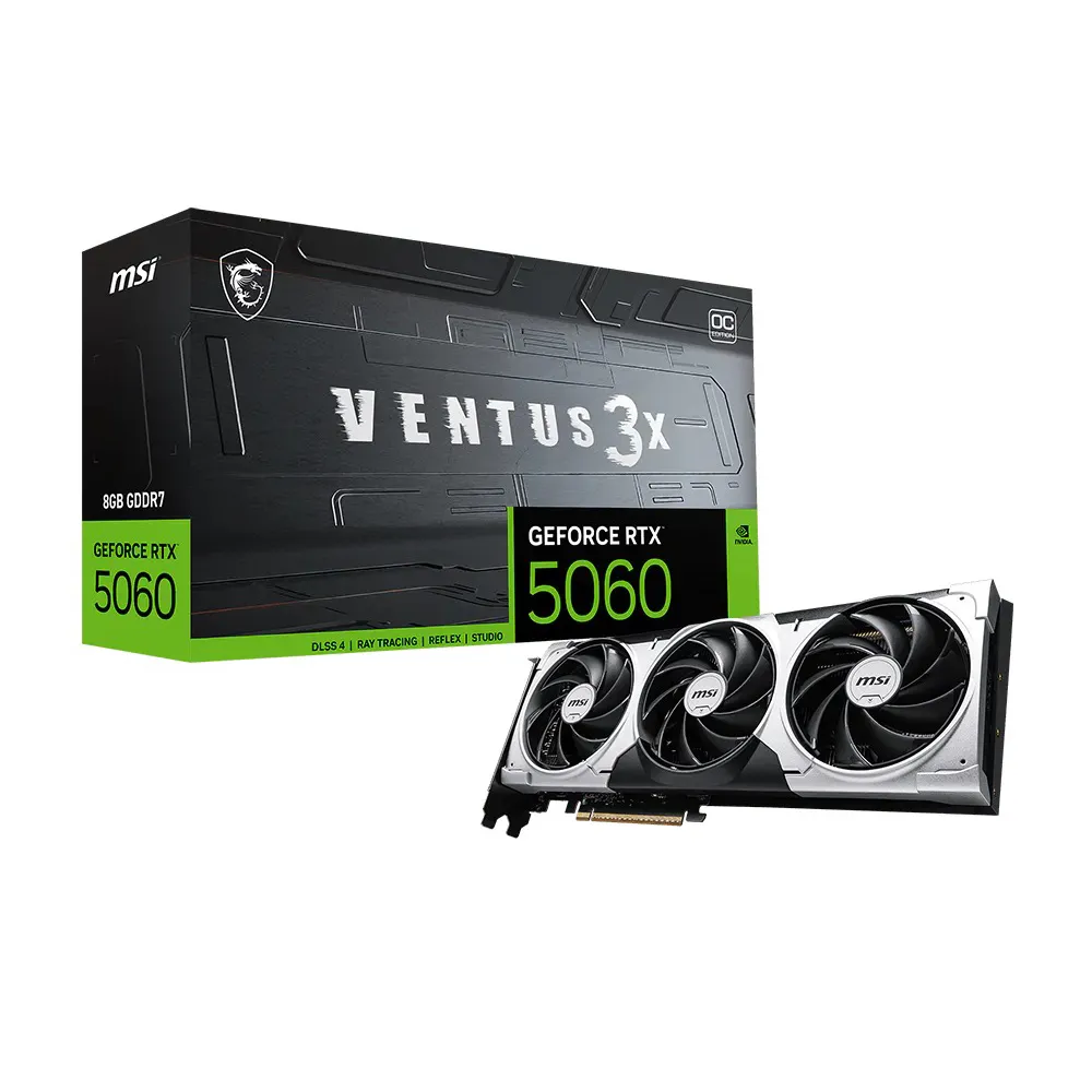 Msi Geforce Rtx 5060 8g Ventus 3x Oc 5