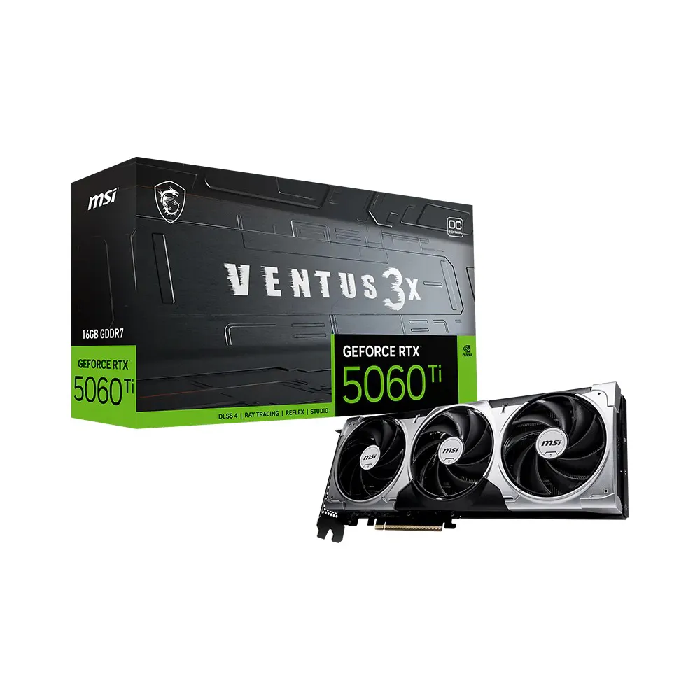 Msi Geforce Rtx 5060 Ti 16g Ventus 3x Oc 1