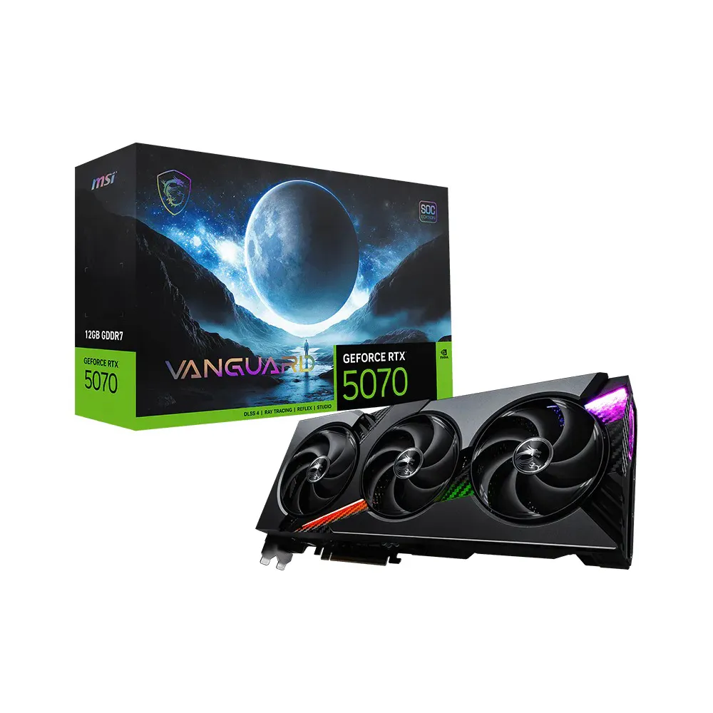 Msi Geforce Rtx 5070 12g Vanguard Soc 3