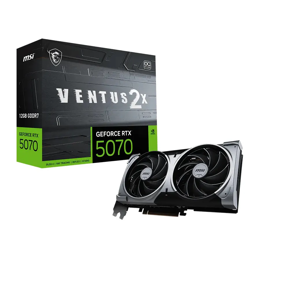Msi Geforce Rtx 5070 12g Ventus 2x Oc 4