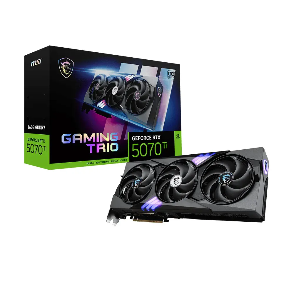 Msi Geforce Rtx 5070 Ti 16g Gaming Trio Oc 2