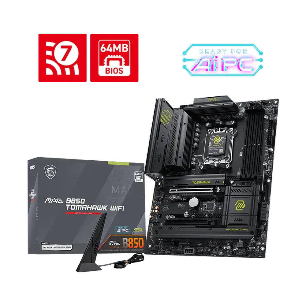 Msi Motherboard Mag B850 Tomahawk Wifi 2