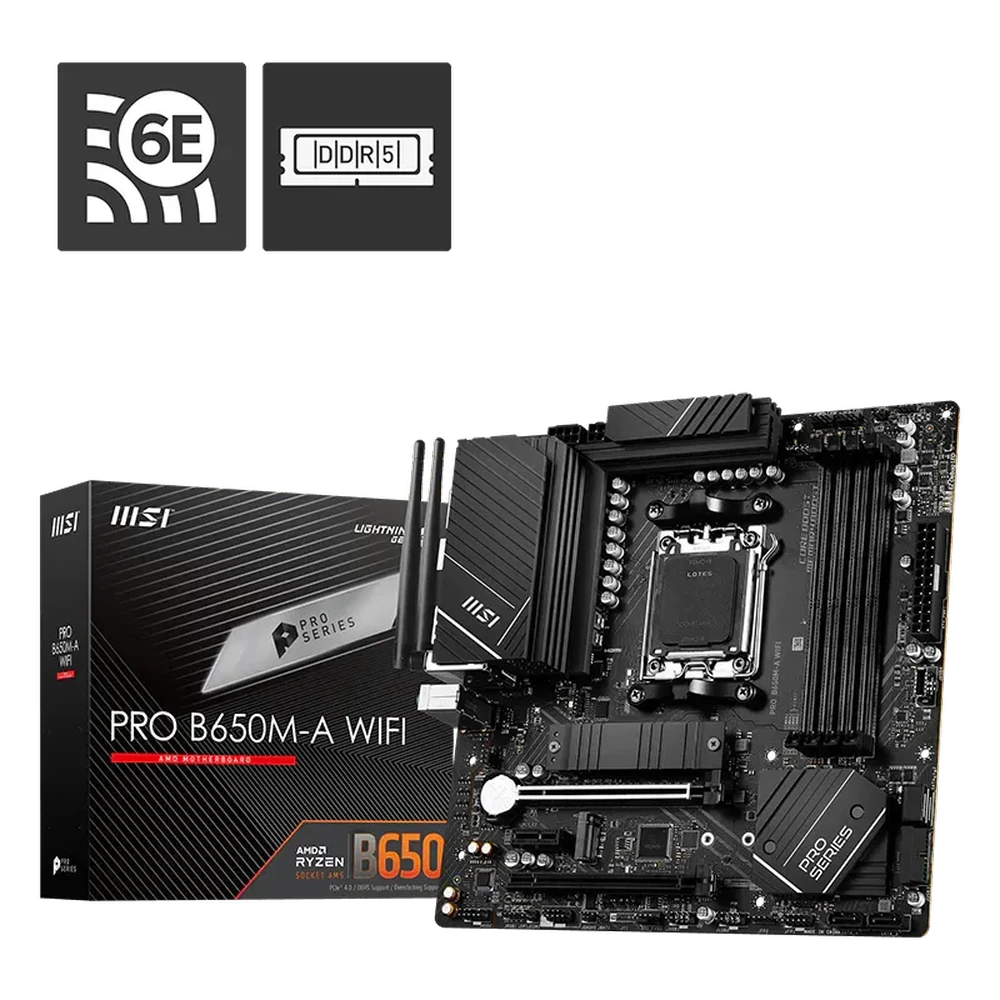 MSI PRO B650M-A WIFI motherboard