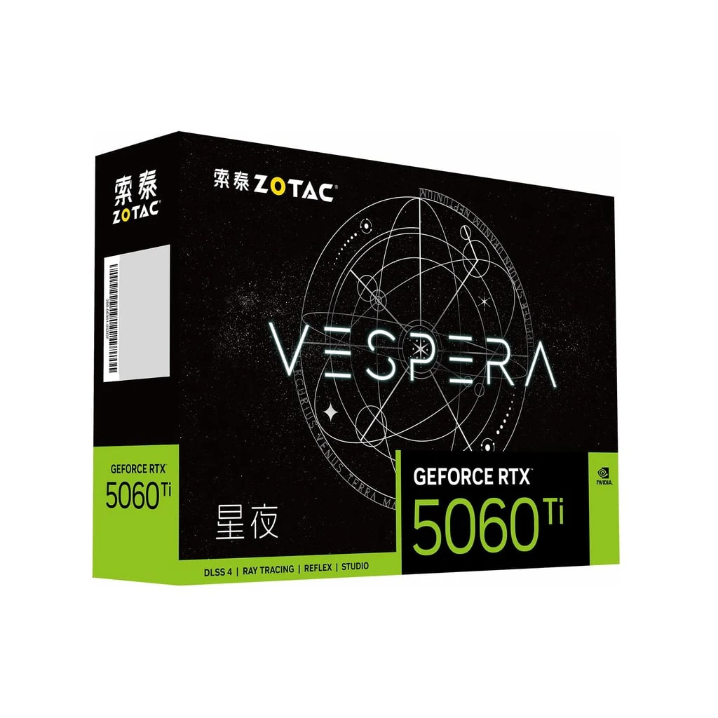 Zotac Geforce Rtx 5060 Ti 8gb Starry Night Oc 6