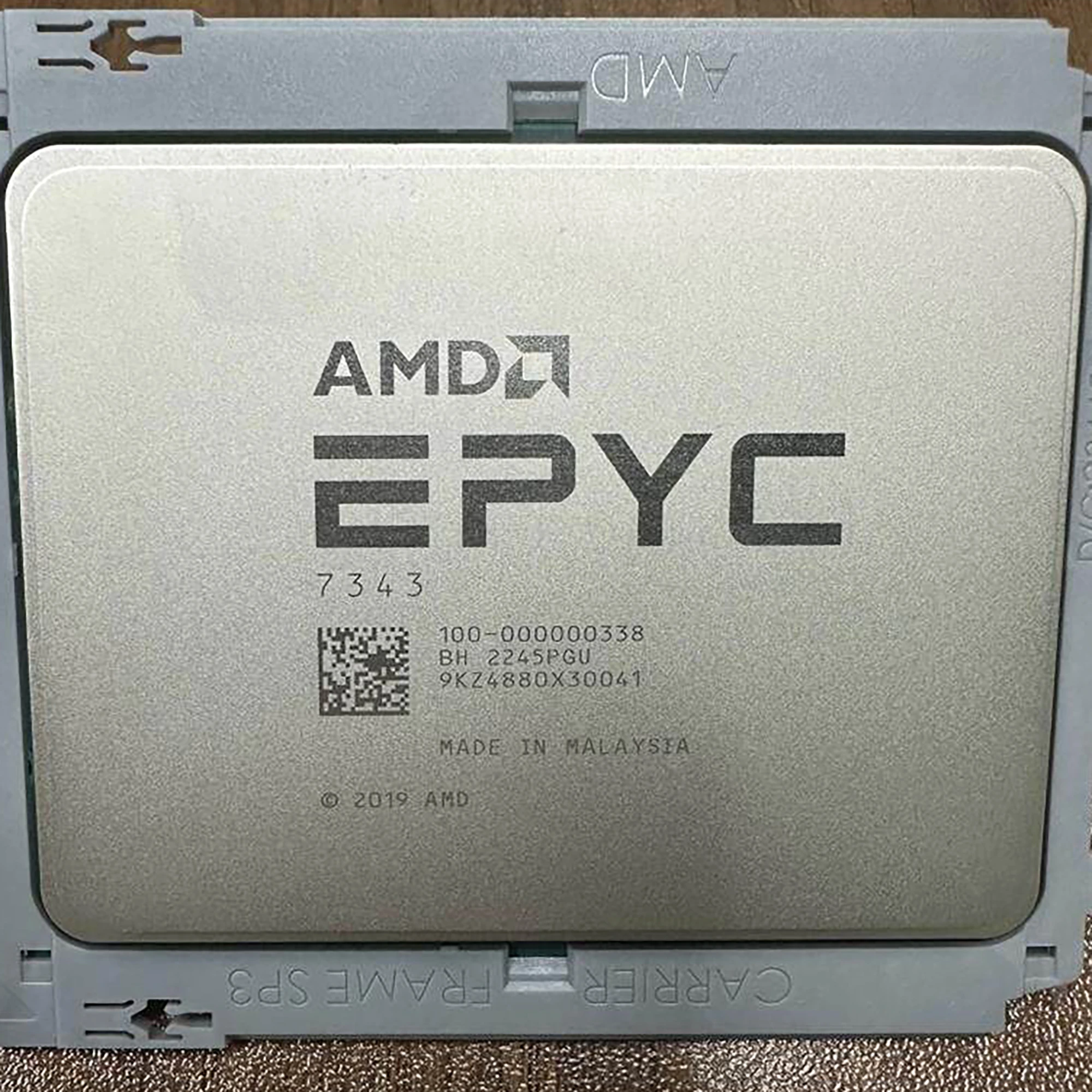 Amd Epyc 7343 Cpu Front