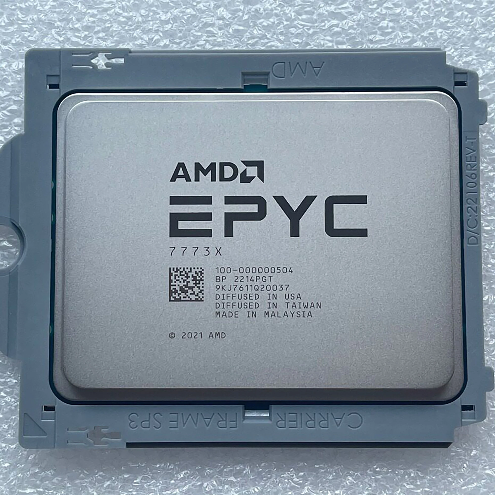 AMD EPYC 7773X 64-Core 128-Thread Server Processor
