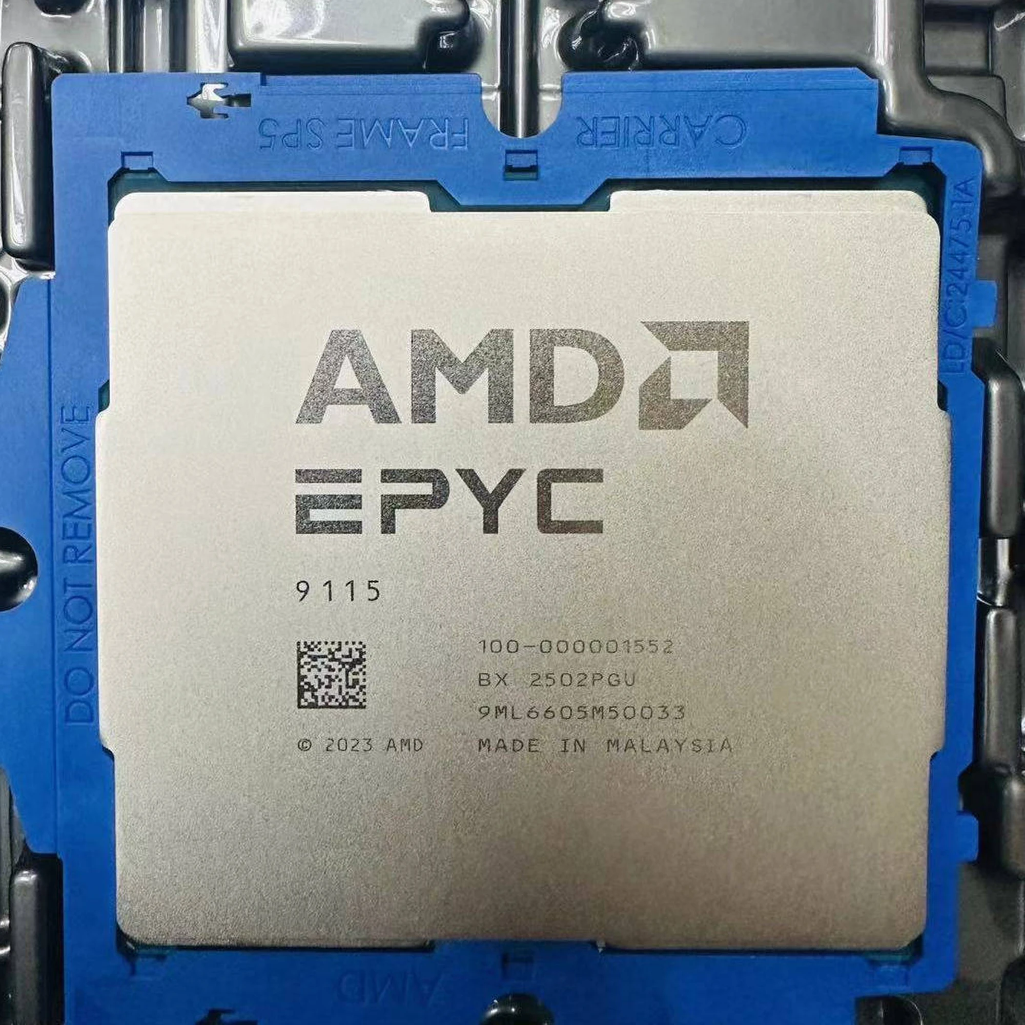 Amd Epyc 9115 Server Cpu Front