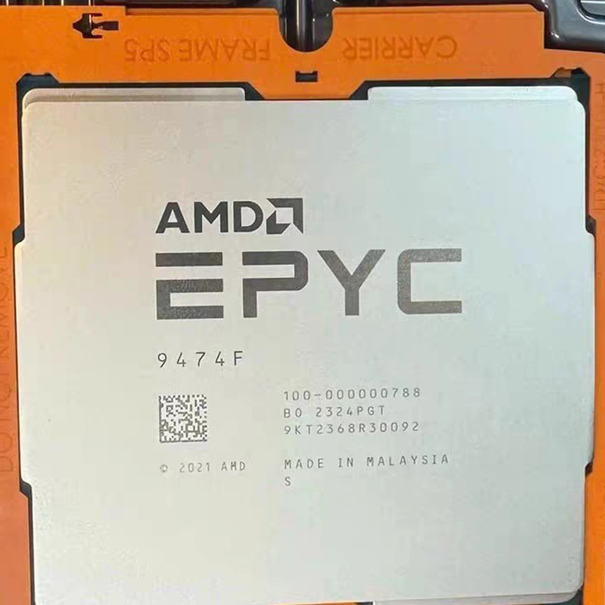 Amd Epyc 9384x 9004 Series Server Cpu Front 1