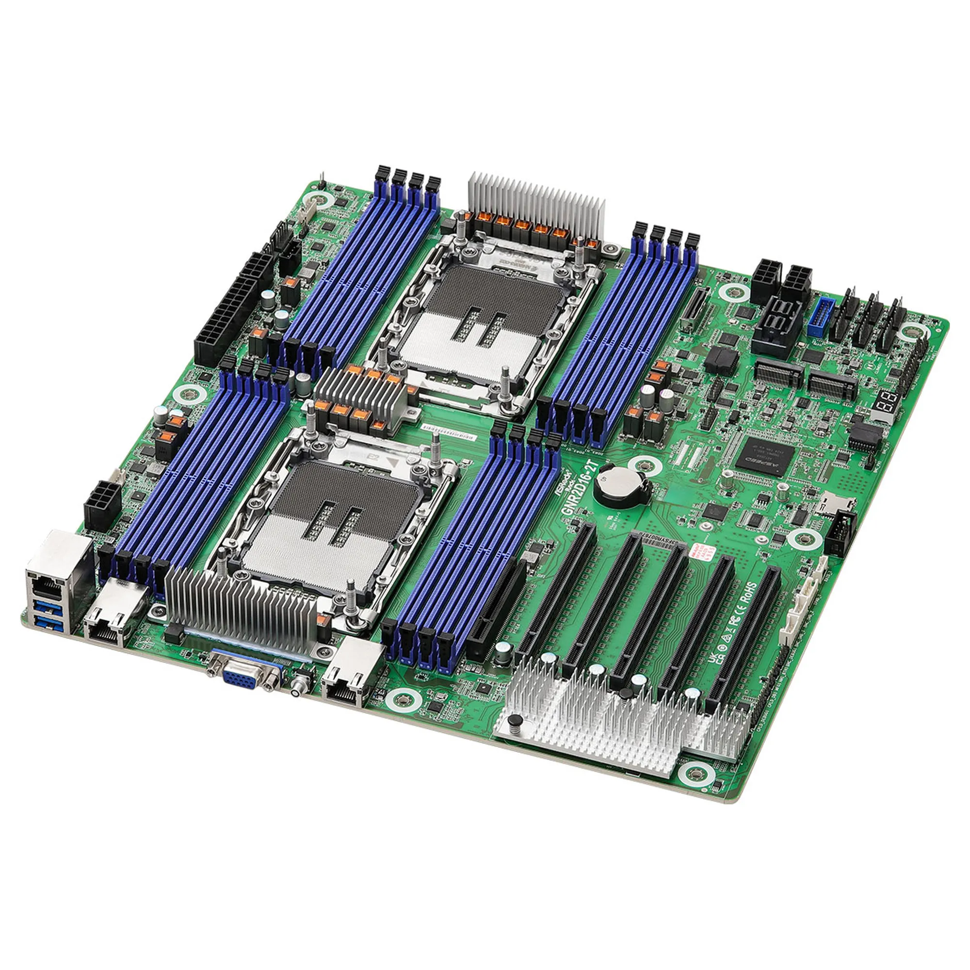 Asrock Rack Server Motherboard Gnr2d16 2t 2 L