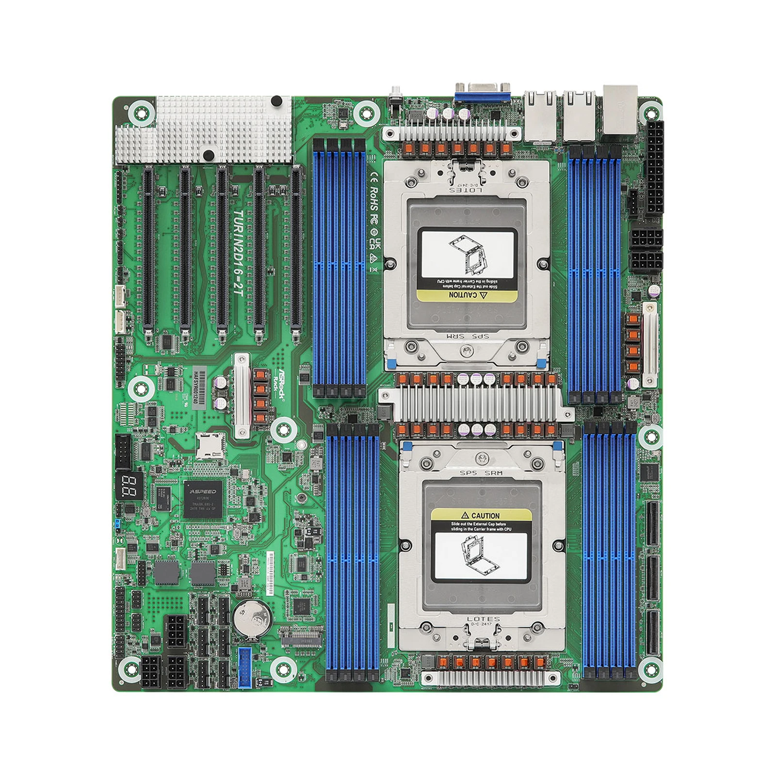 ASRock Rack TURIN2D16-2T EEB server motherboard