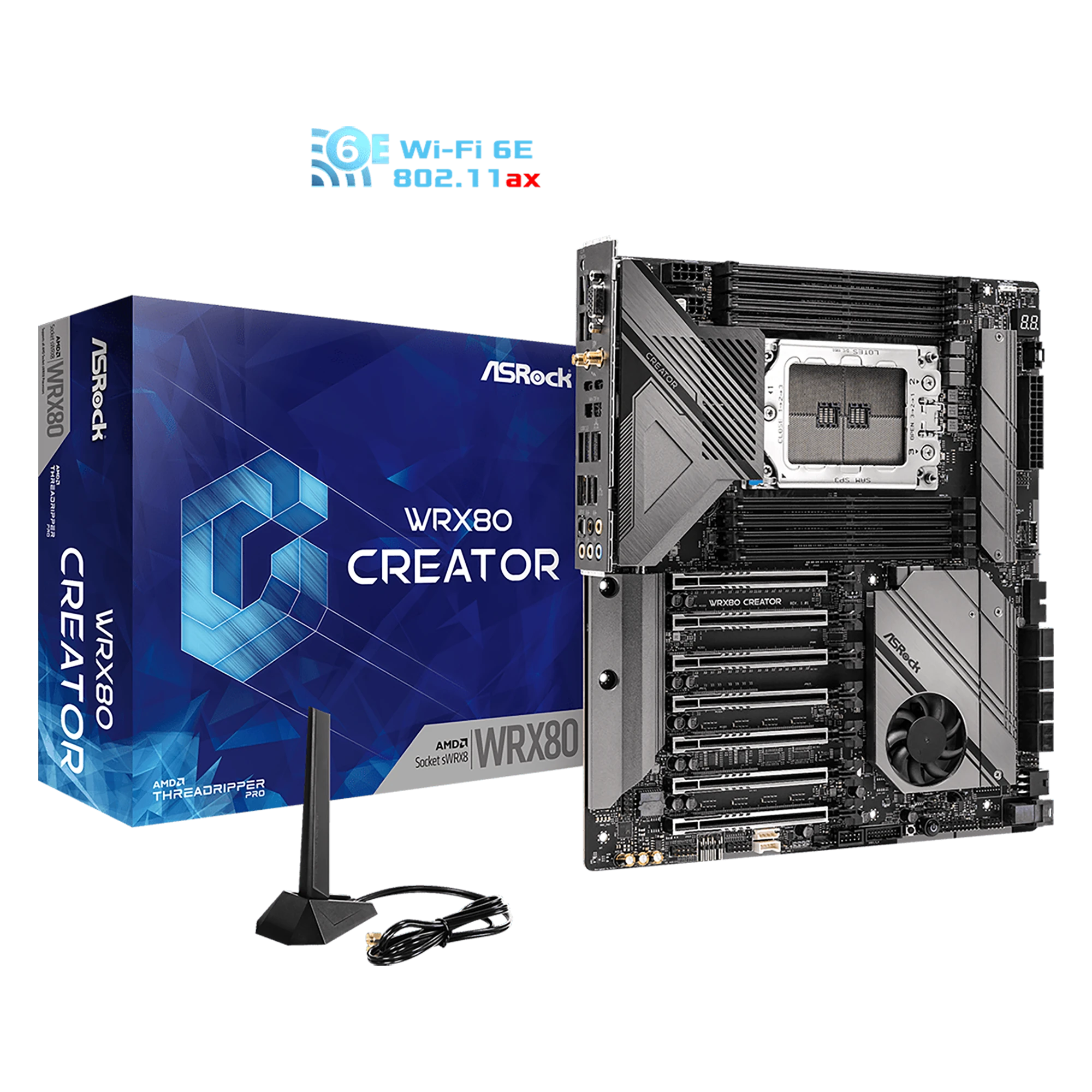 Asrock Workstation Motherboard Wrx80 Creator L1