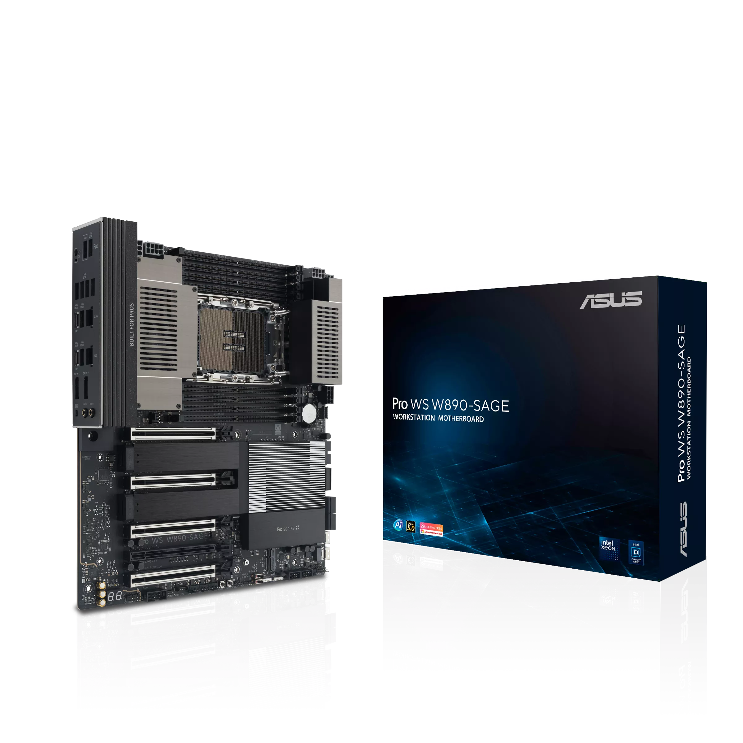 Asus Workstation Motherboard Pro Ws W890 Sage 6