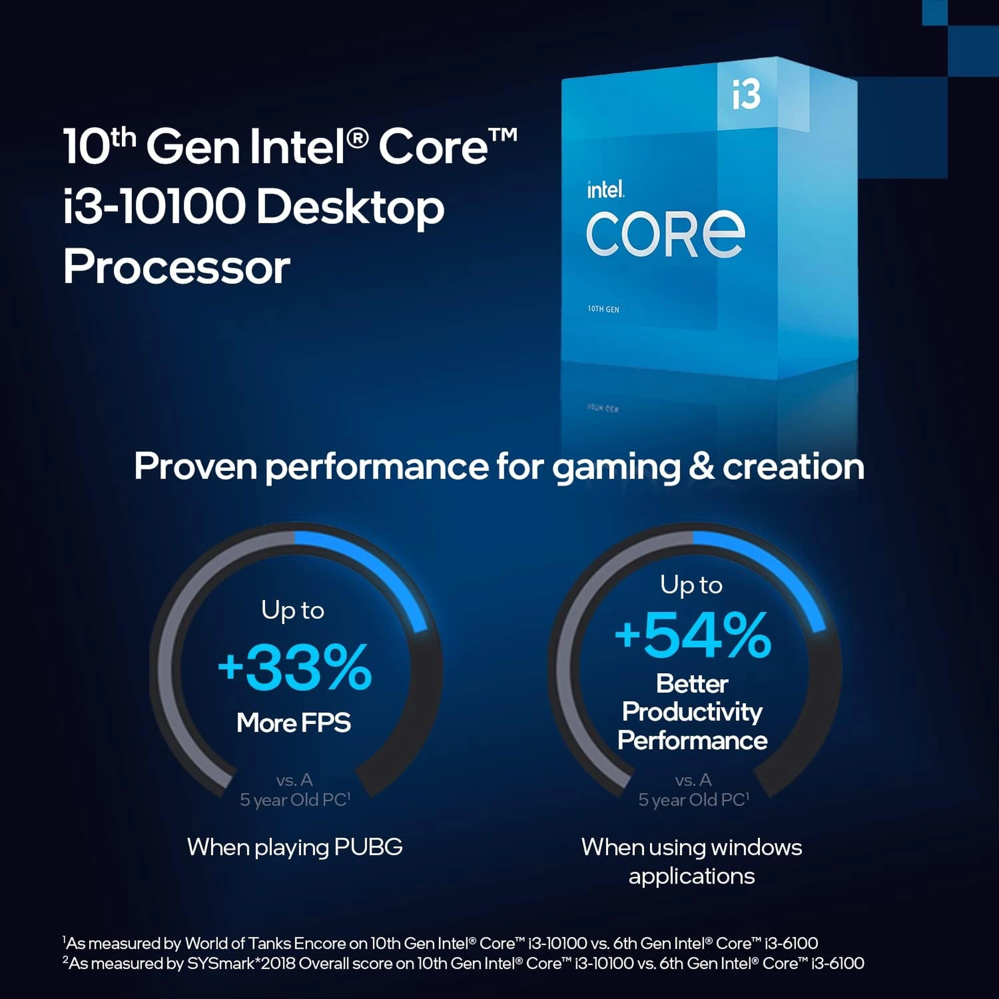 Intel Core I3 10100 5