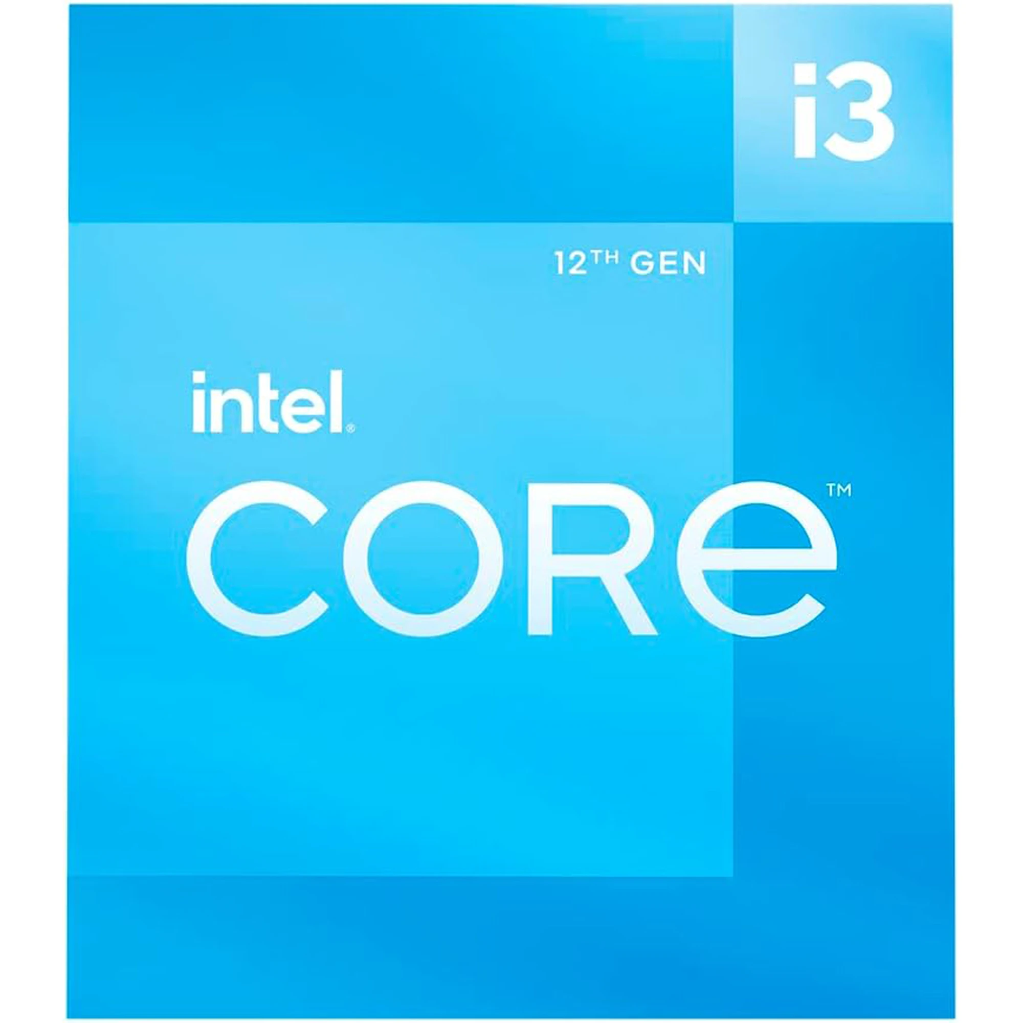 Intel Core I3 12100 3