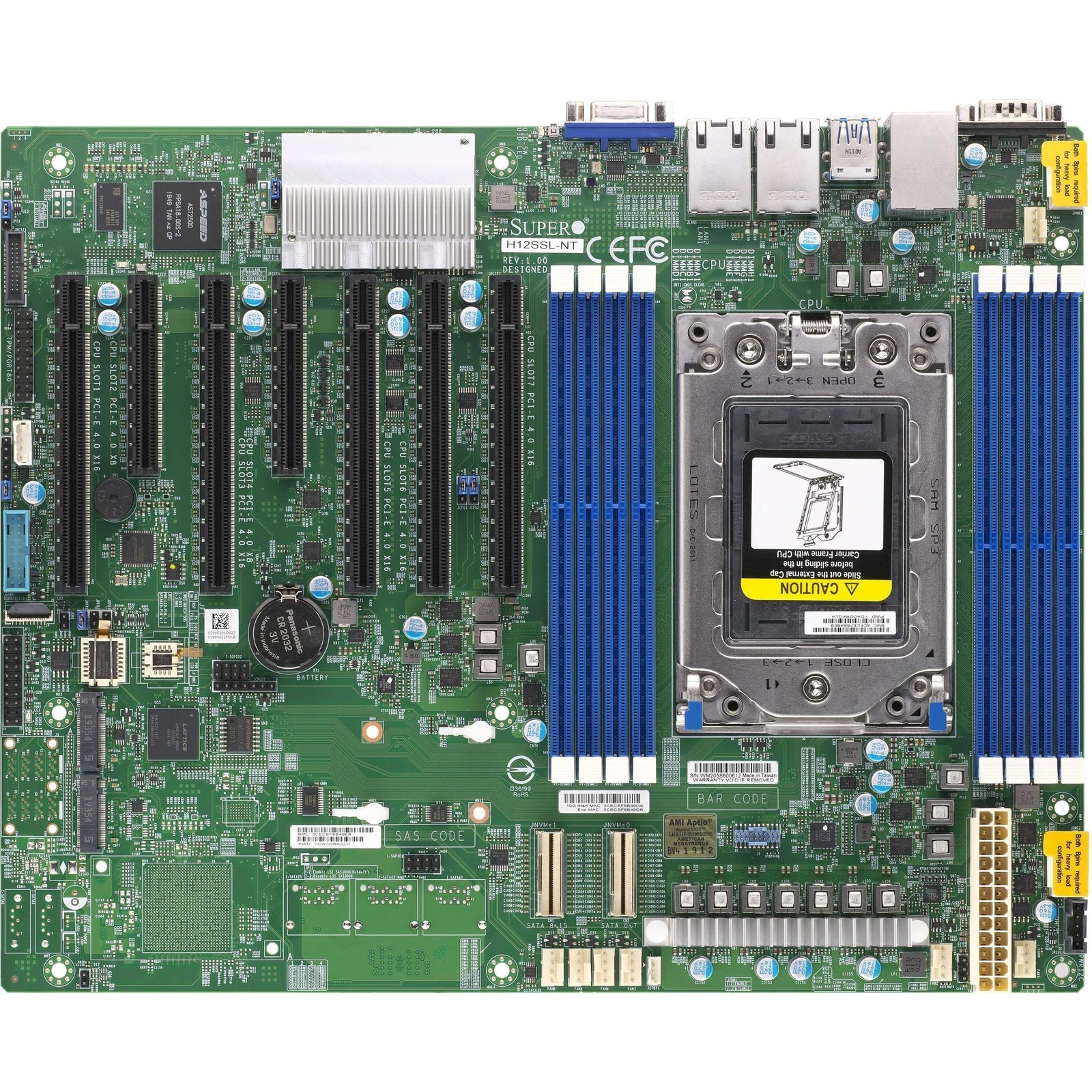 Supermicro H12ssl Nt Server Motherboard 4